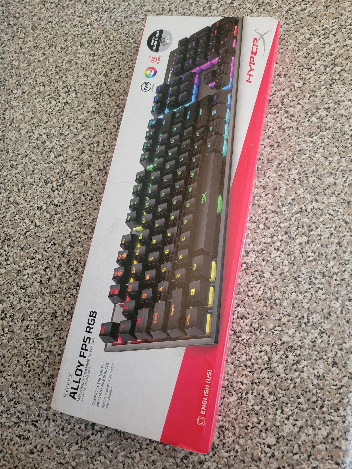 New HyperX Alloy FPS RGB Keyboard