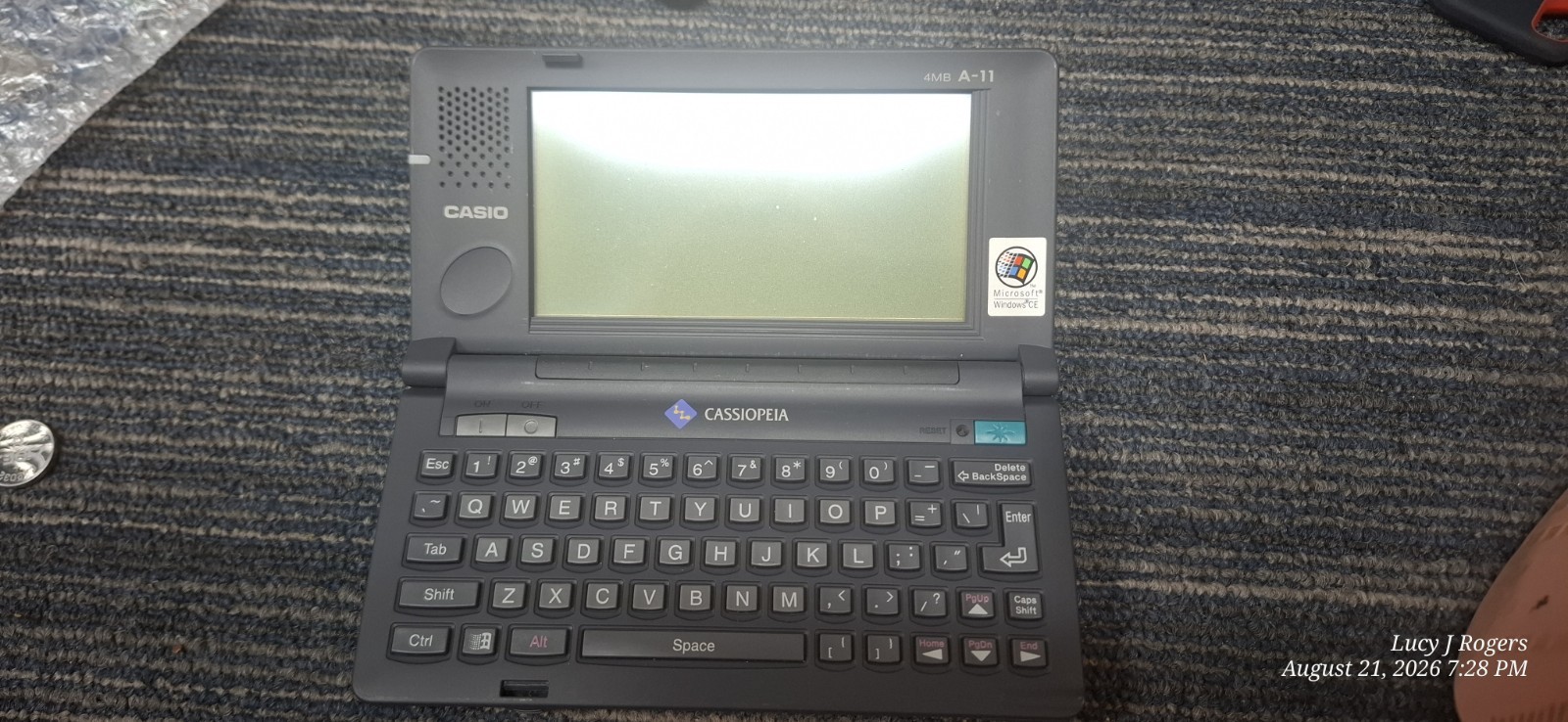 CASSIOPEIA CASIO A-11 4MB