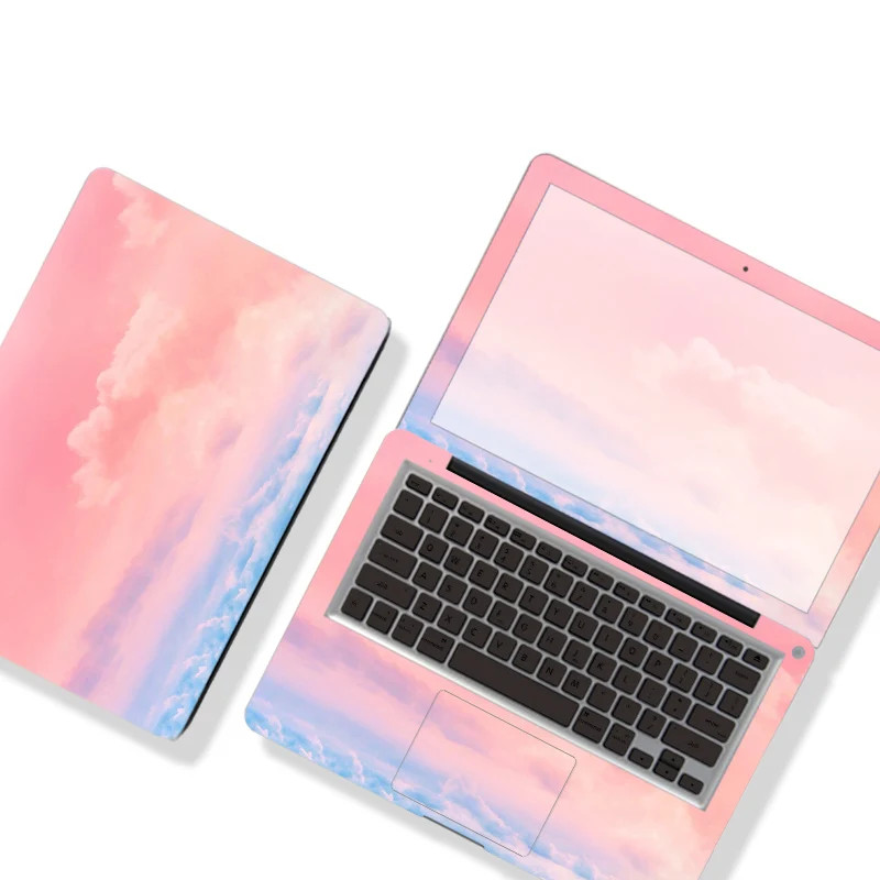 2X DIY Sky Sunset Laptop Skin Notebook Sticker Universal for Most Laptops