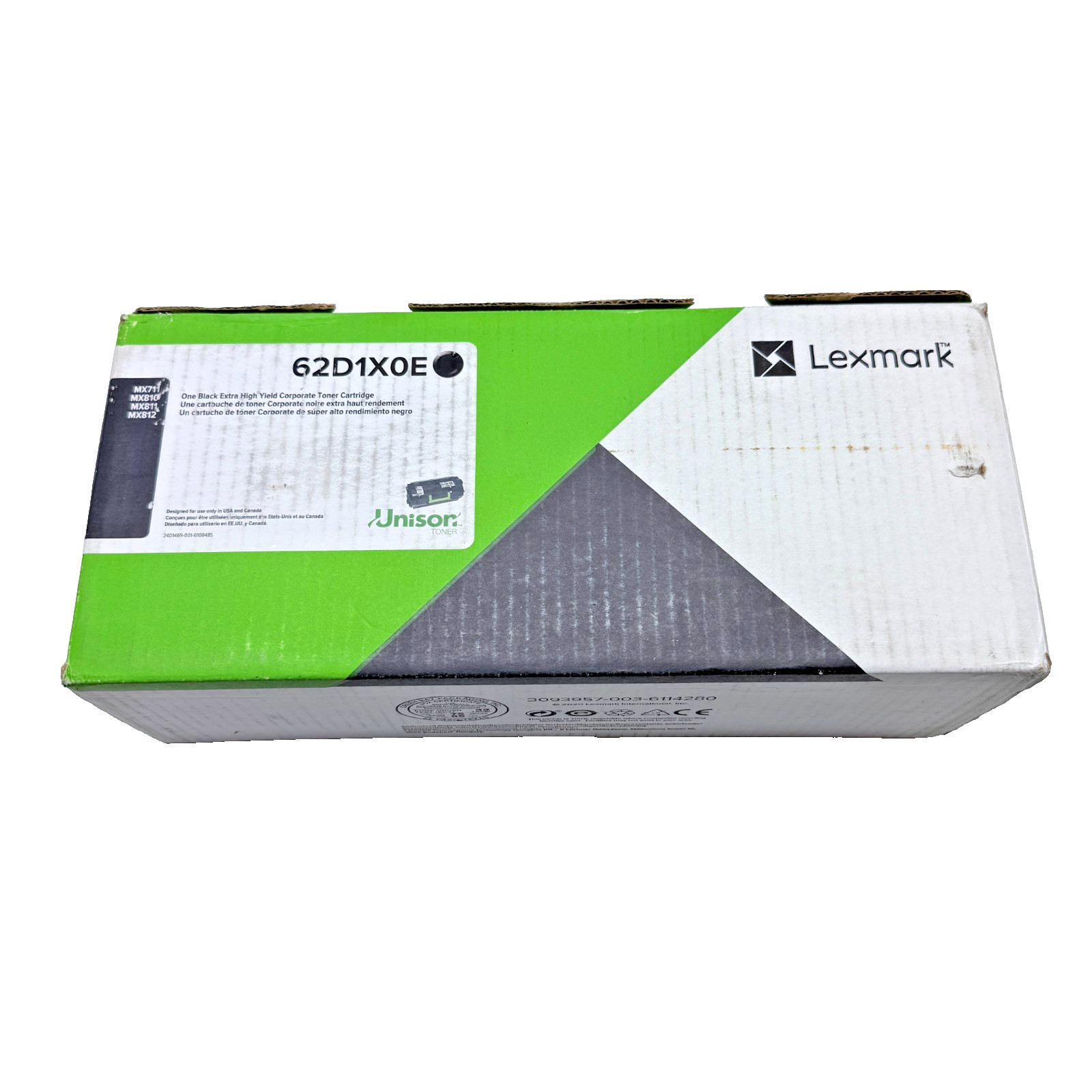 Genuine Lexmark 62D1X0E Extra High Yield Toner