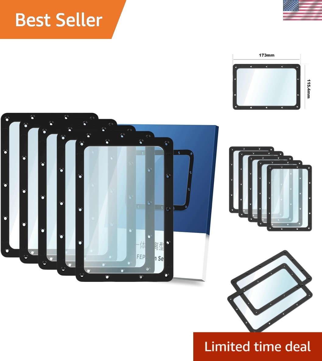 5PCS FEP Release Films for Anycubic Photon Mono/Mono 4K/Ultra/D2, Pre-Installed