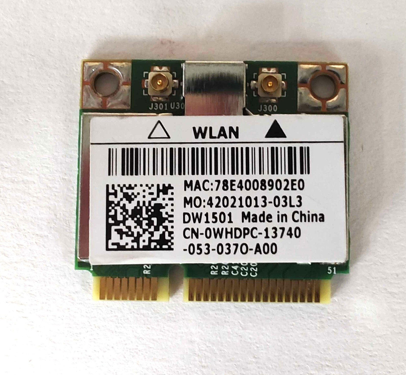 Wifi Card Dell WHDPC (Broadcom BCM94313HMG2L) Wireless Card - DW 1501 - Draft N