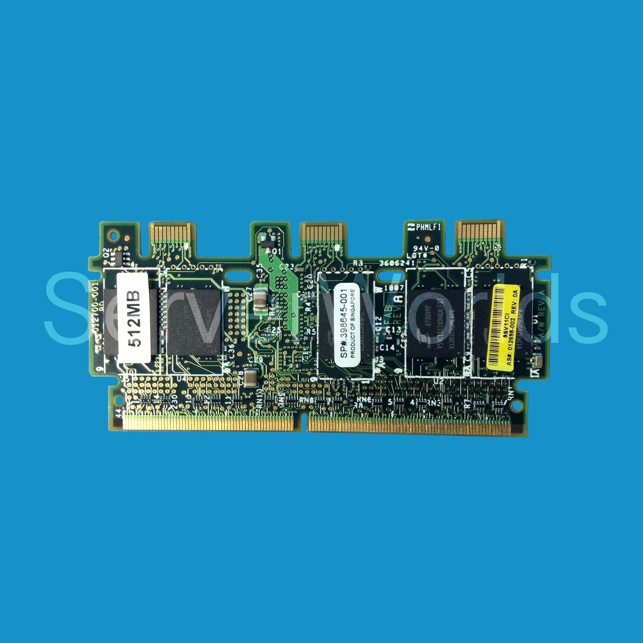 HP 398645-001 P800 RAID 512MB Cache Module 012698-002