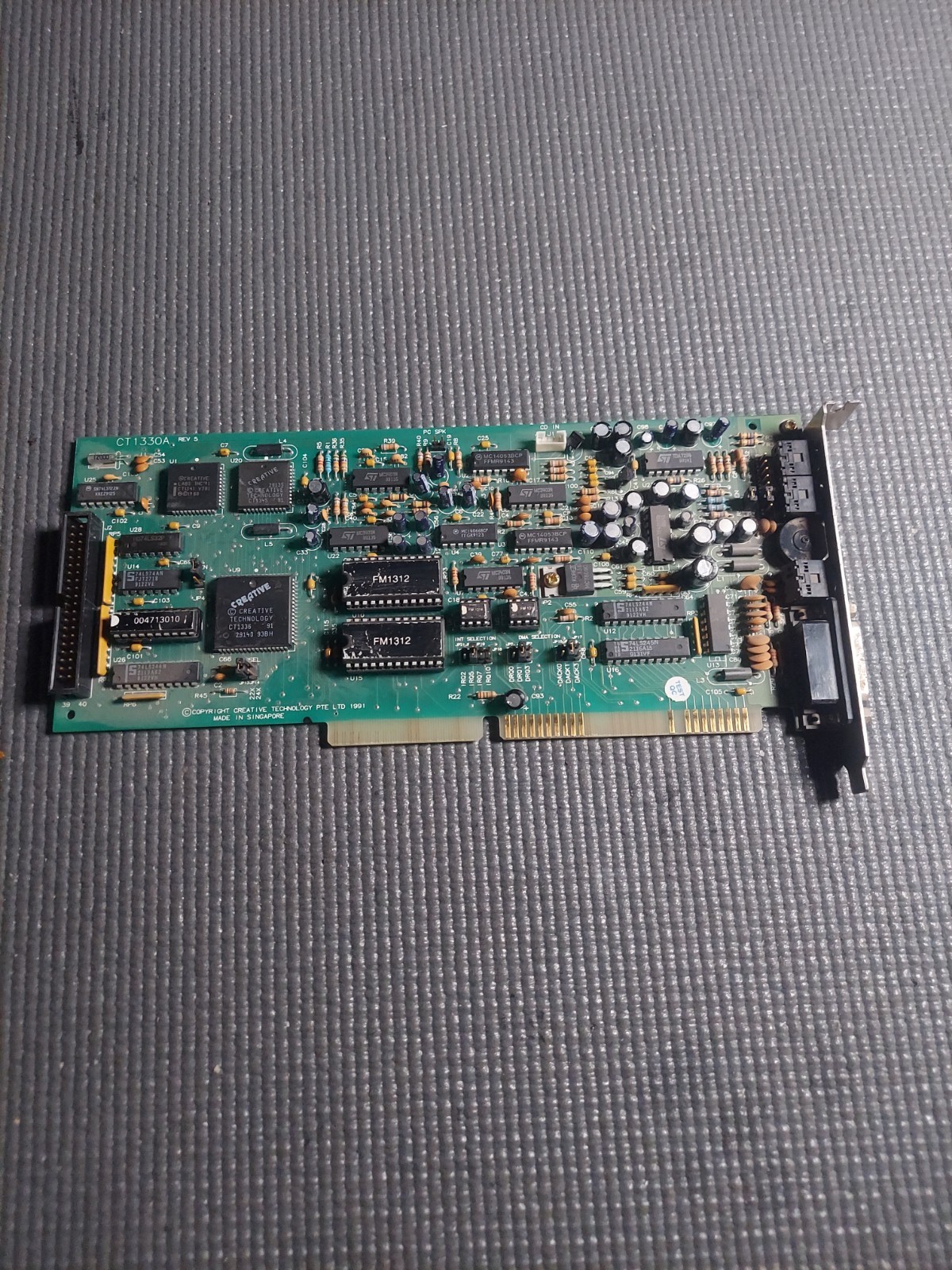 Creative Sound Blaster Pro Sound Card CT1330A 16-Bit ISA 1991