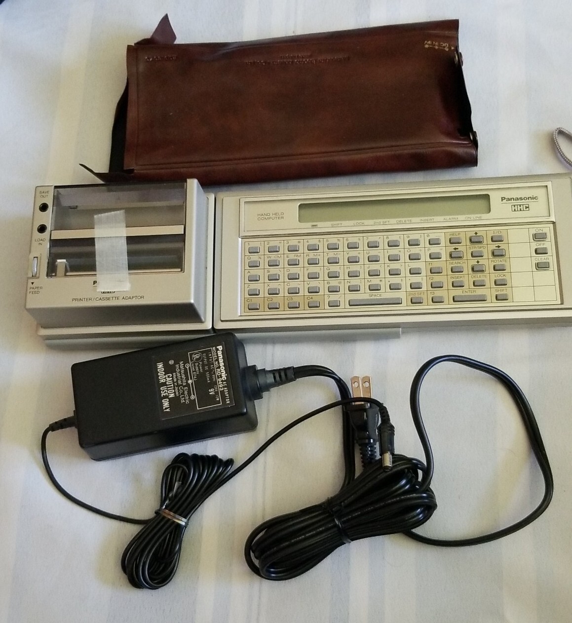 Vintage Panasonic RL-H1400 HHC Computer - with printer -  