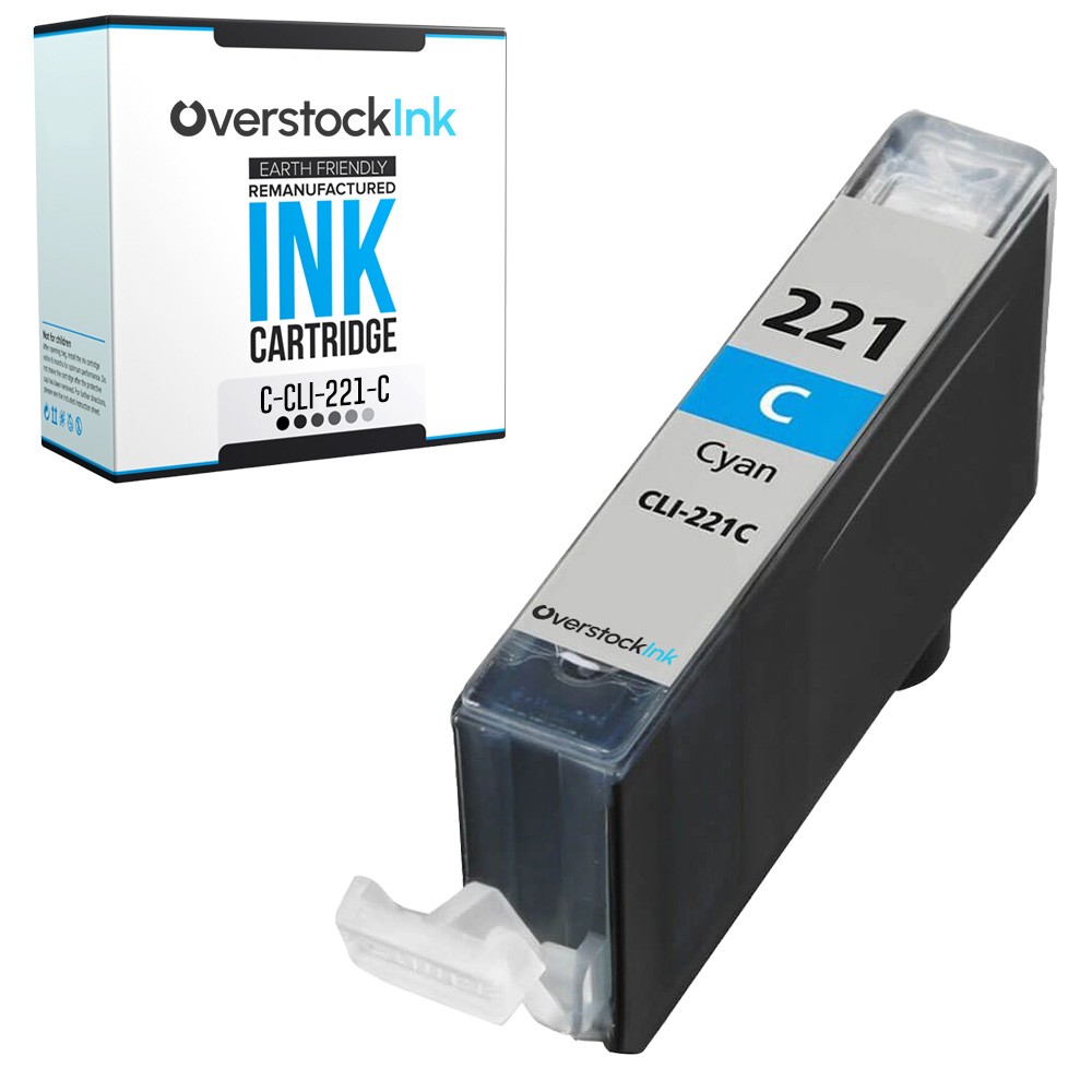 1PK Compatible OSI CLI-221 Cyan Ink Cartridge for Canon PIXMA iP4700 MP540 MP560