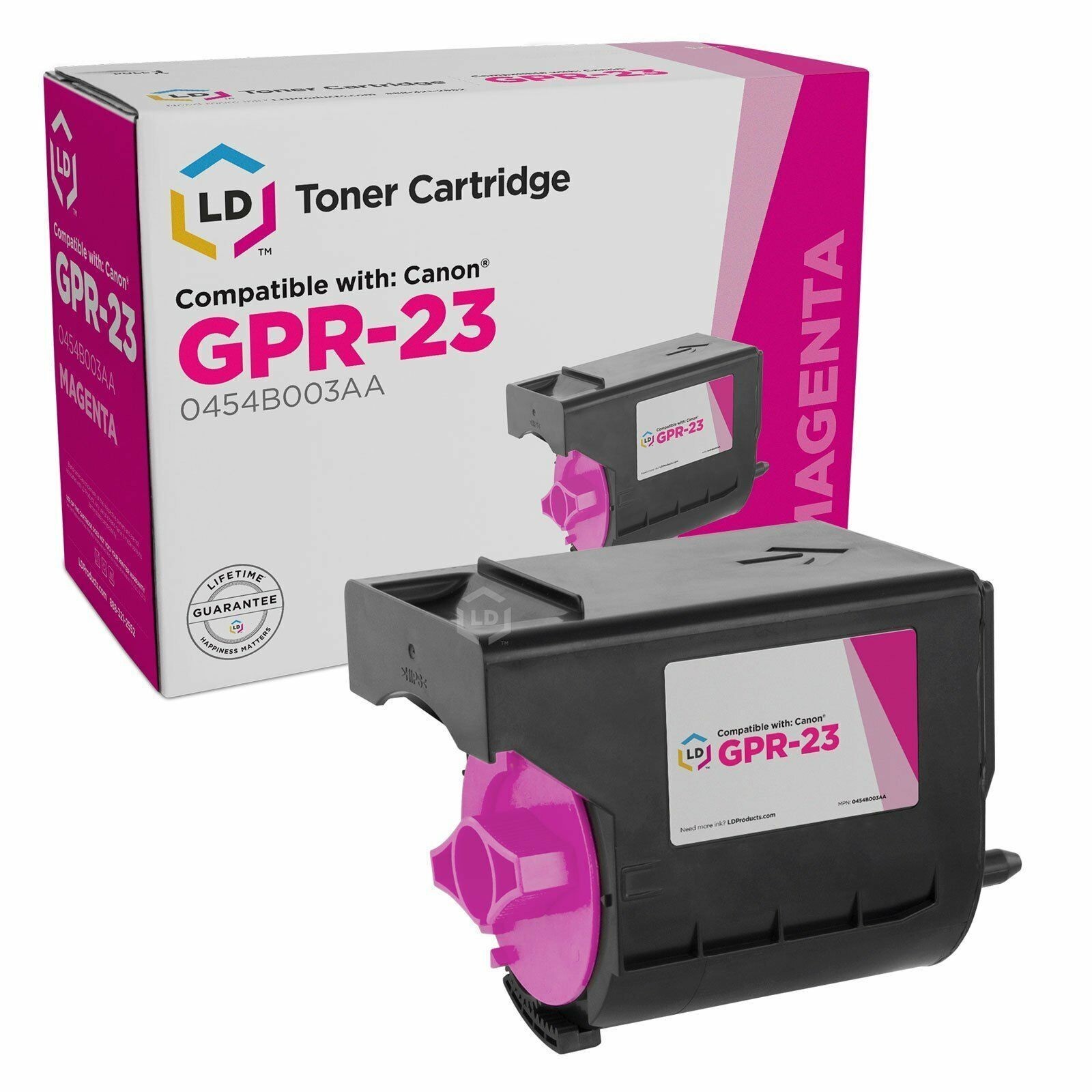CANON COMPATIBLE GPR-23 Unopened Toner Kit  Magenta Pink Color