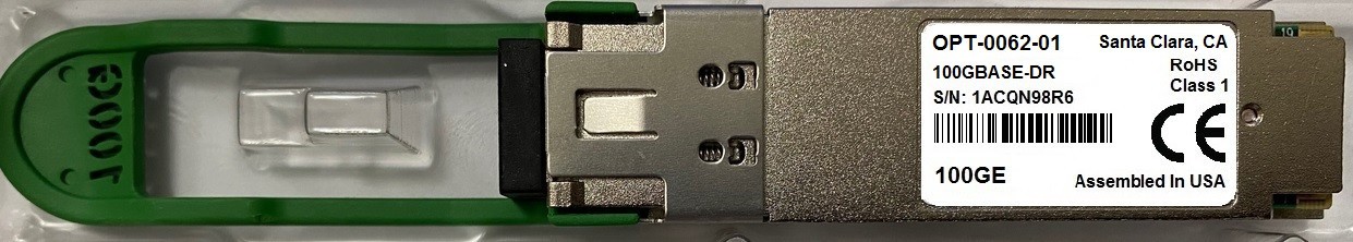 F5 NETWORKS OPT-0062-01 compatible F5-UPG-QSFP28-DR 100GE QSFP28 DR 500m SMF