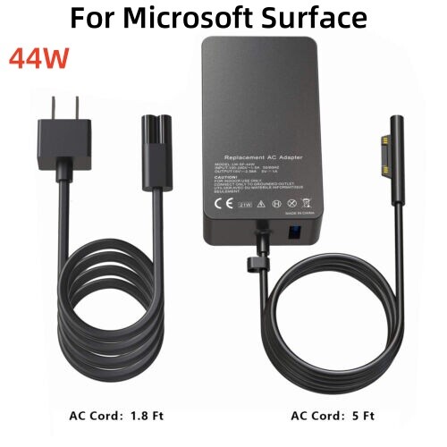 44W 1800 For Microsoft Surface Pro 3/4/5/6/7 X Go Surface Pro Charger AC Adapter