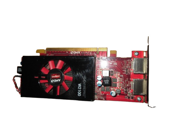 AMD FirePro W2100 2GB DDR3 PCIe x8 Dual DisplayPort Video Card Dell 2P8XT