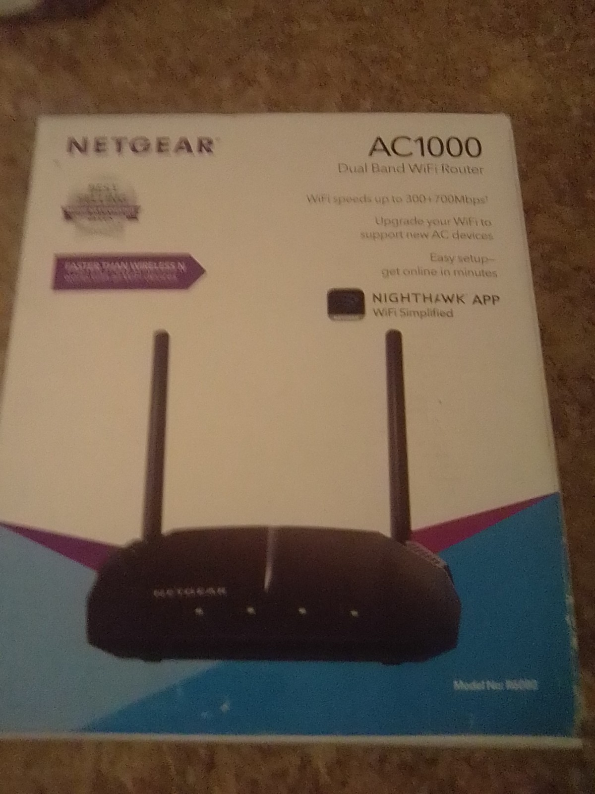 Netgear Ac1000 Dual Band Wi-Fi Router