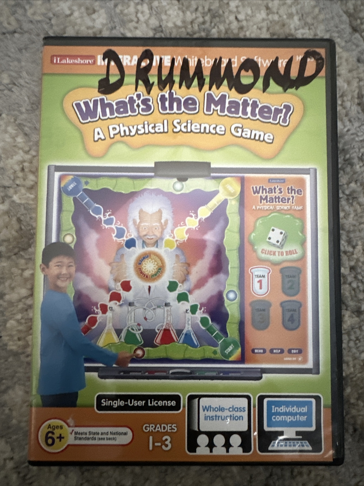 What’s The Matter? Science Interactive Whiteboard (CD-Rom) Lakeshore Grade 1-3