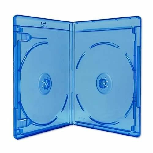 NEW 5 Premium VIVA ELITE Double Disc Blu-ray Cases - Holds 2 Discs