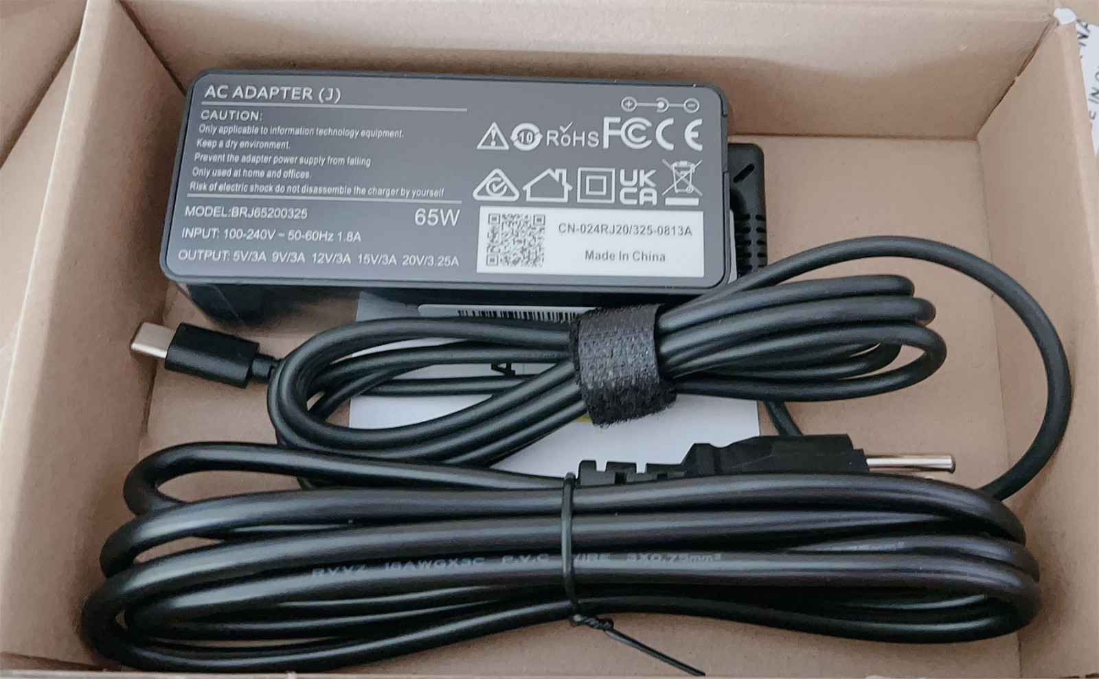 AC Charger Power Supply Adapter for Lenovo Chromebook Duet 2-in-1 10'' Laptop 