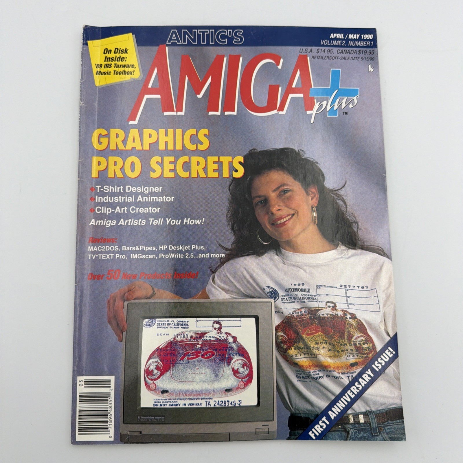 Antic’s Amiga Plus Magazine Vol. 2 No. 1 April/May 1990 – First Anniversary Issu