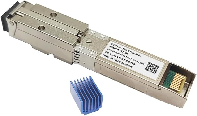 8311 XGSPON ONU Stick SFP+ 10G Transceiver 1270nm TX 1577nm RX 20km Fiber Optic