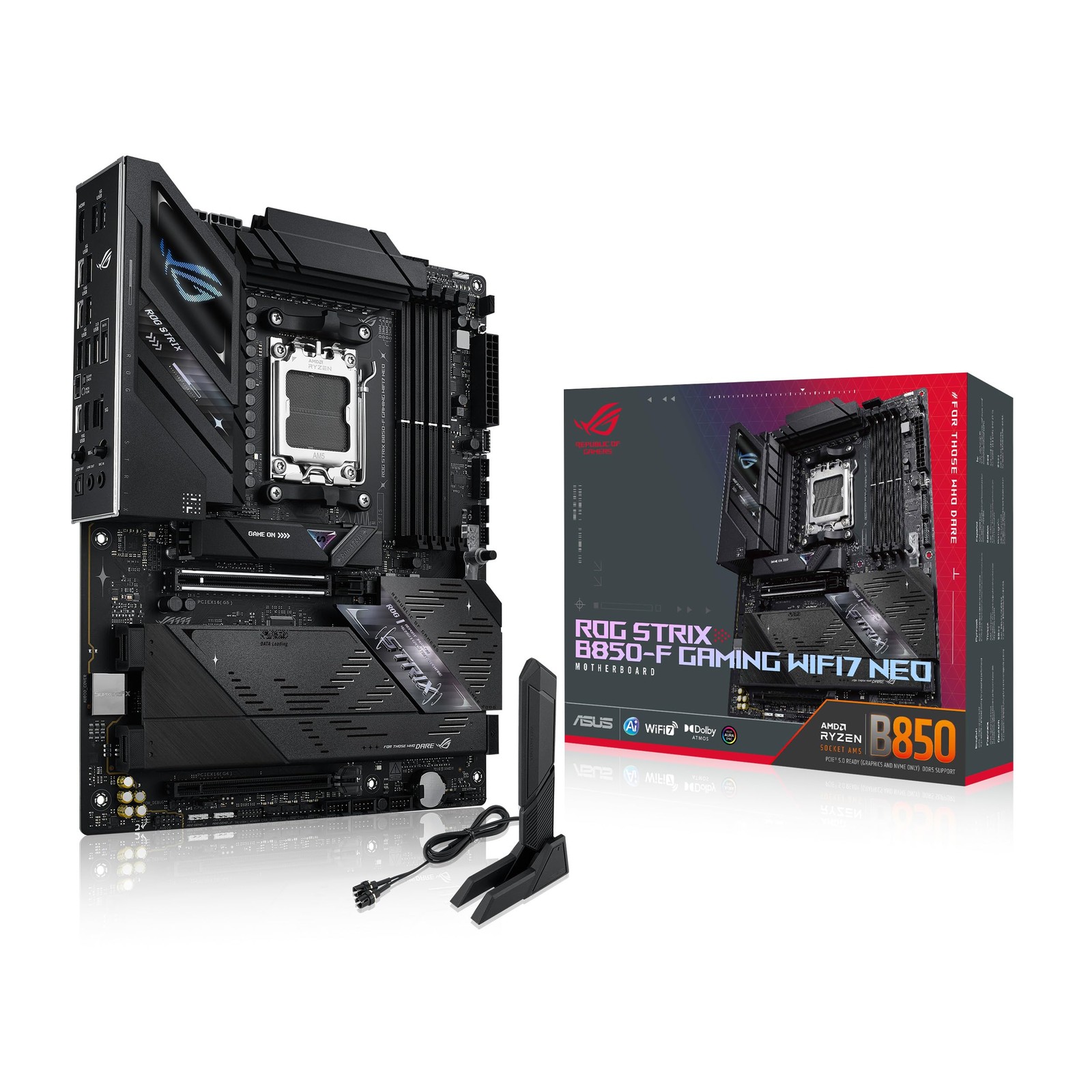ASUS ROG STRIX B850-F GAMING WIFI7 NEO ATX Motherboard DDR5 AM5 PCIe 5.0
