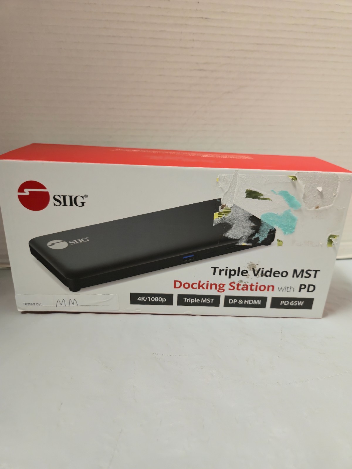 SIIG Triple Video MST Docking Station with PD