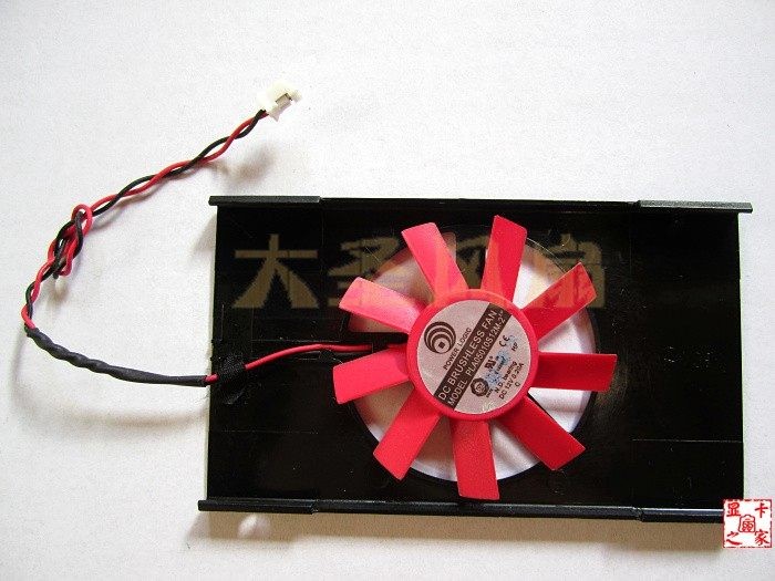 For AMD FirePro V3900 For Sapphire/HP Graphics Fan PLA05010S12M-2 0.2A