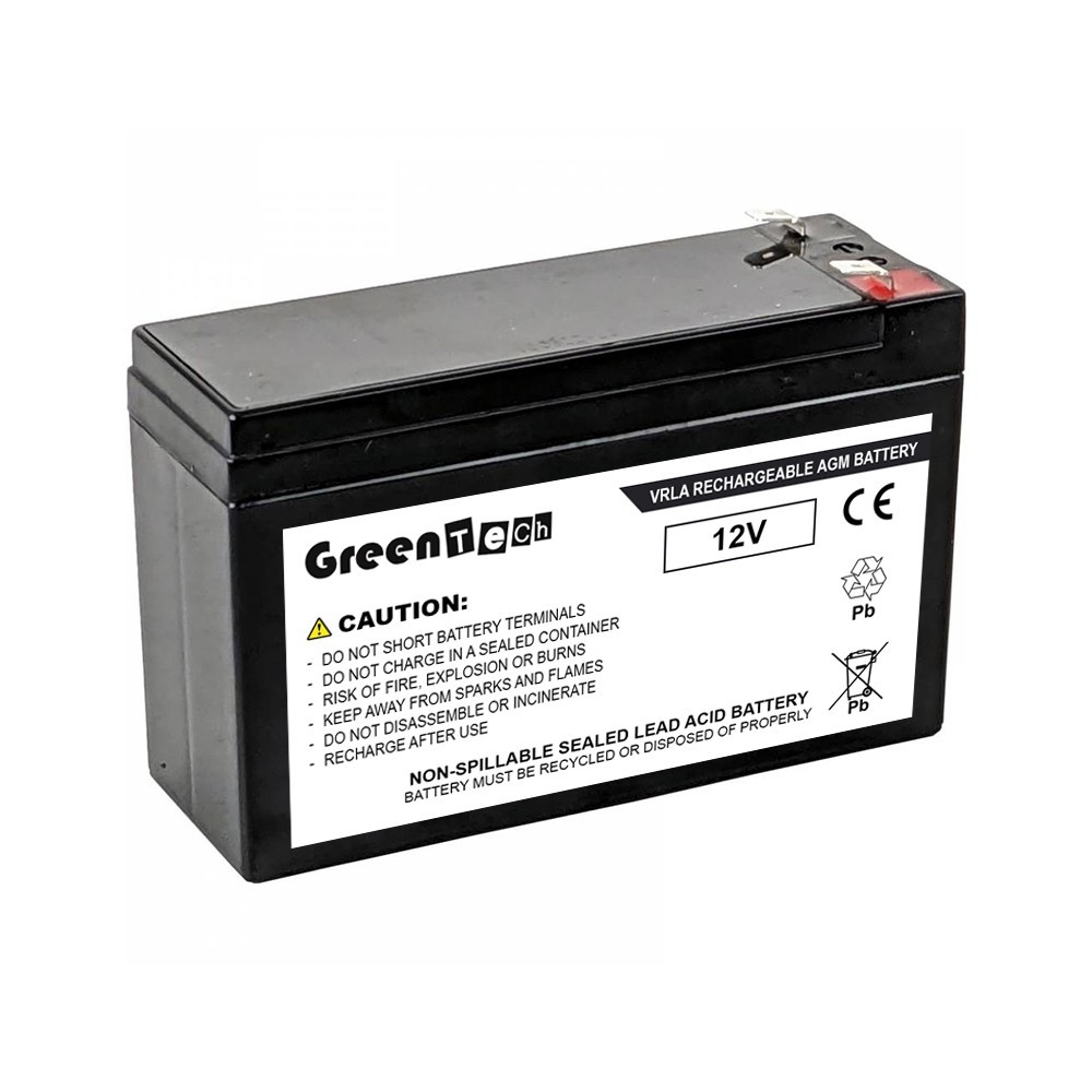 GREENTECH COMPATIBLE APCRBC106 SLA BATTERY FOR BACK-UPS BGE90M, BGE90M-CA, BE400