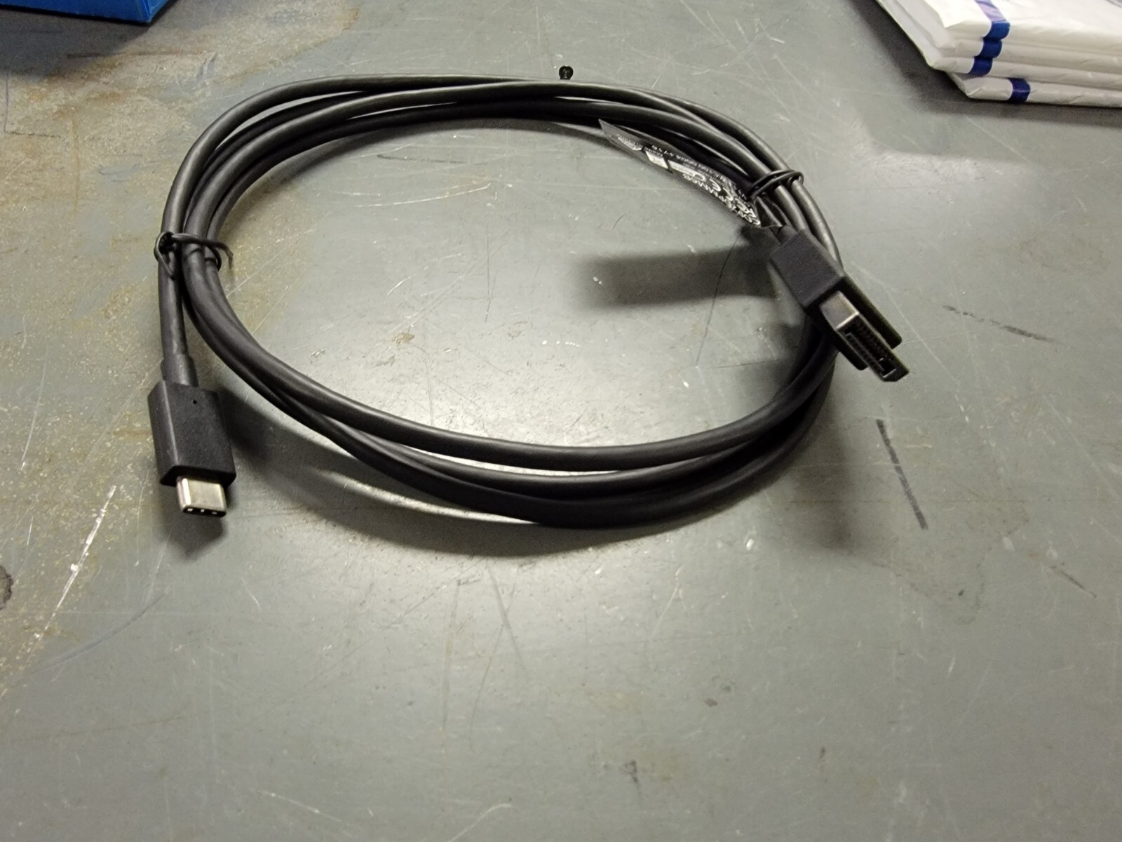 StarTech CDP2DPMM6B 6ft USB-C To DisplayPort Adapter Cable Black 