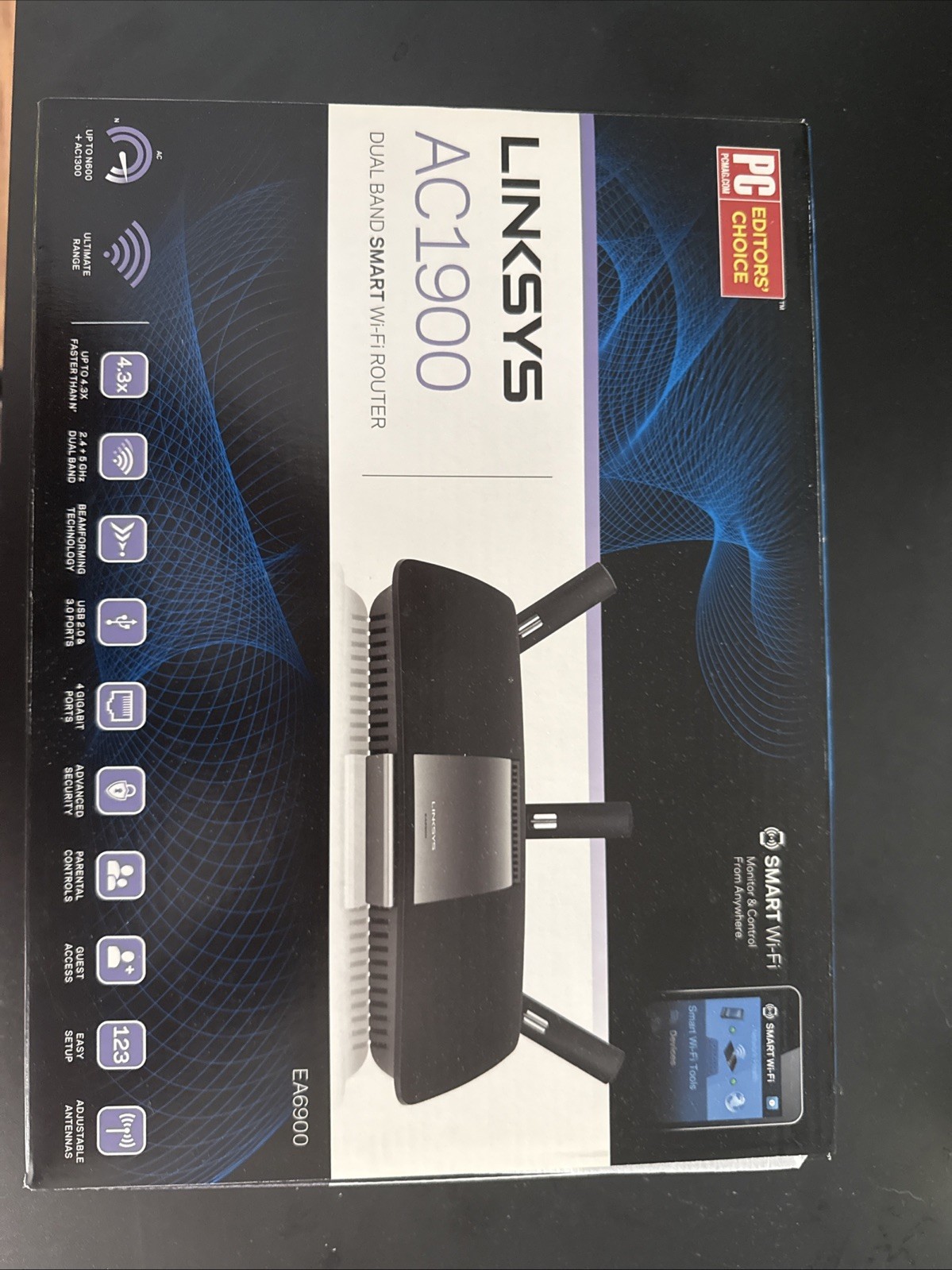 Linksys AC1900 EA6900 Dual Band Smart Wireless Router