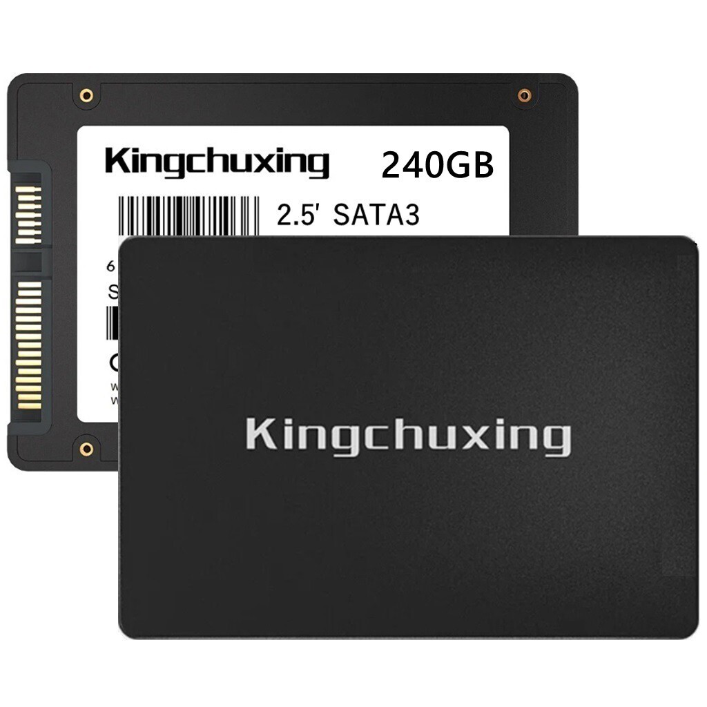 Kingchuxing 240GB SSD SATA 2.5" 6Gbp/s Internal Solid State Drive 520MB/s For PC