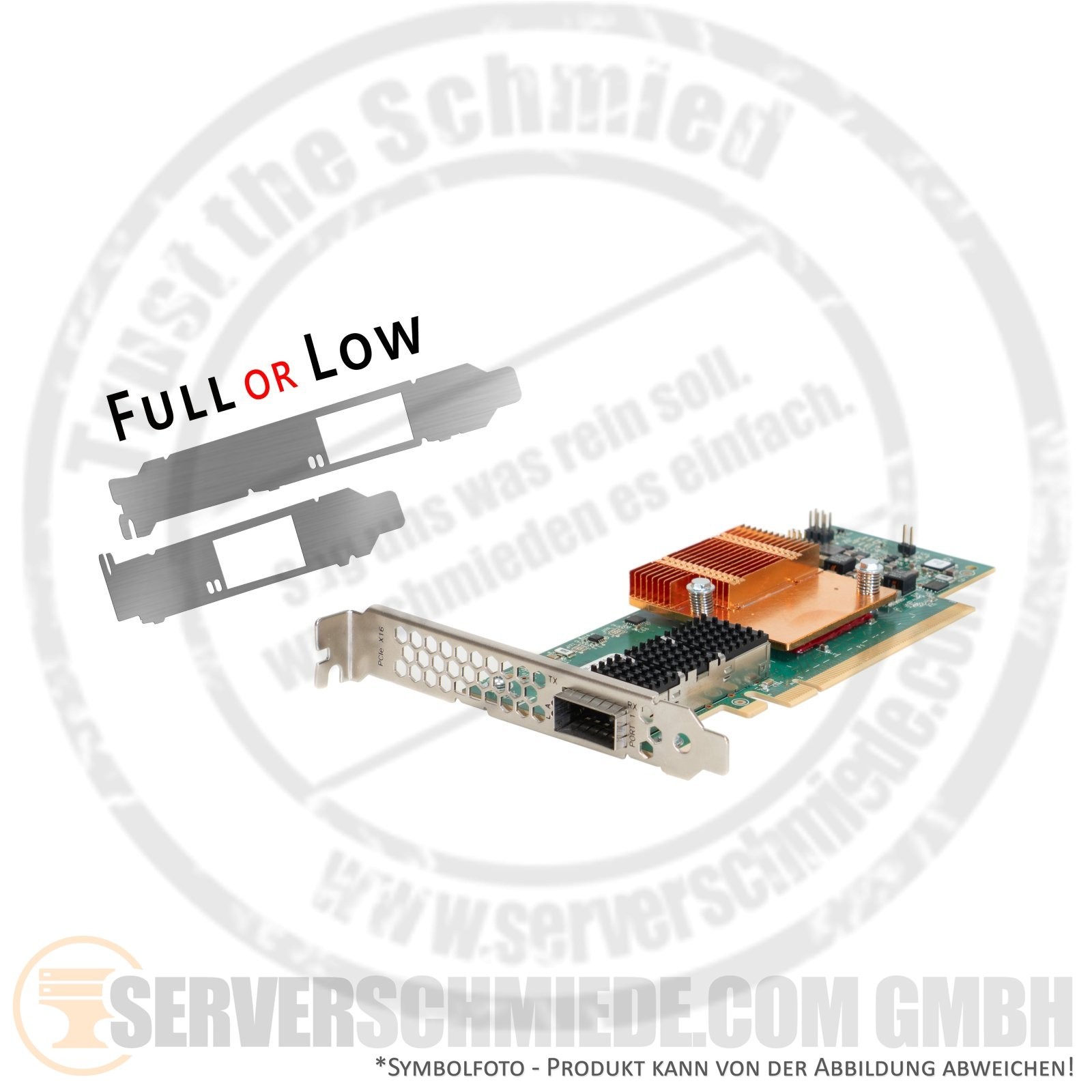 Dell Intel Omni-Path Host Fabric Interface Adapter 1x 100Gb QSFP28 PCIe x16 0N64