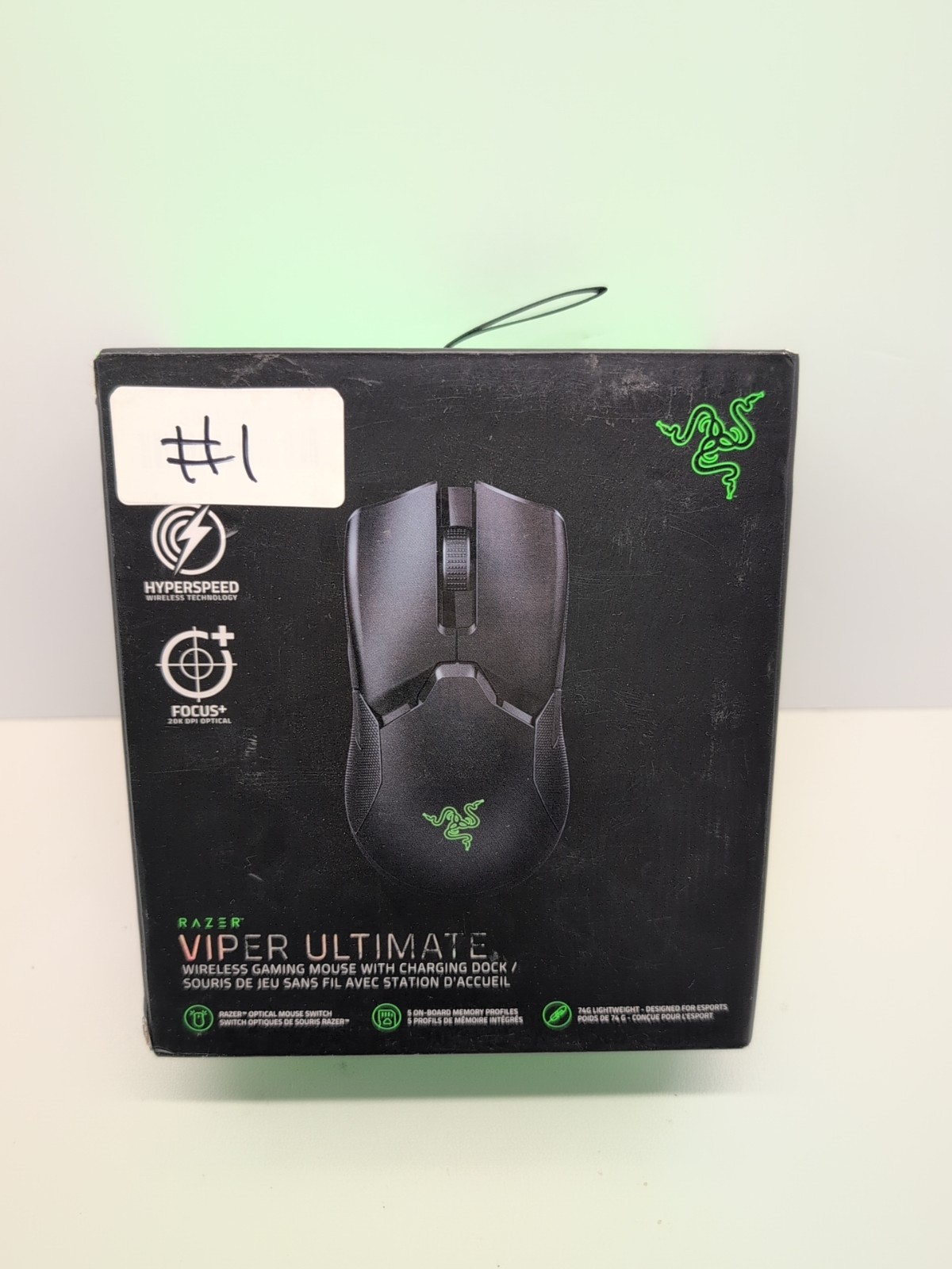Razer Viper Ultimate Wireless Gaming Mouse Black With Box #1