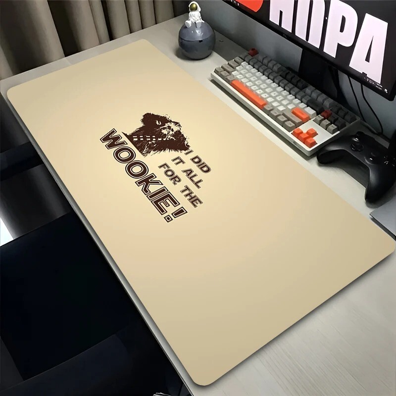 Chewbacca Star Wars Computer Mat Mouse Pad Keyboard 60x30cm