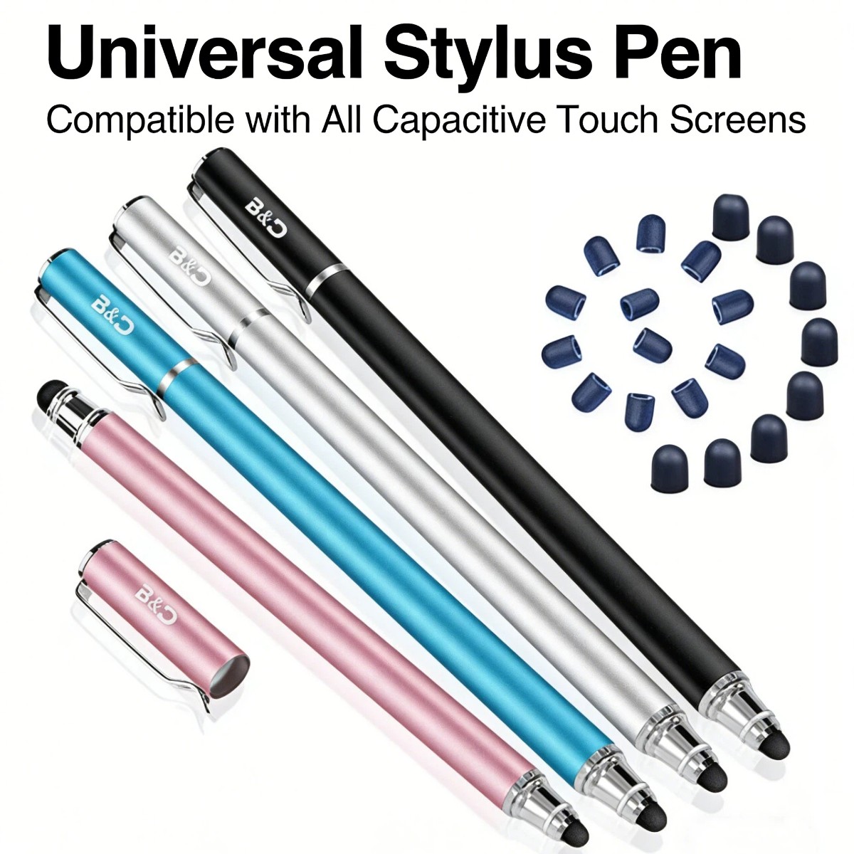 4PCS Touch Screen Pen Stylus Drawing Universal for iPad iPhone Samsung Tablet