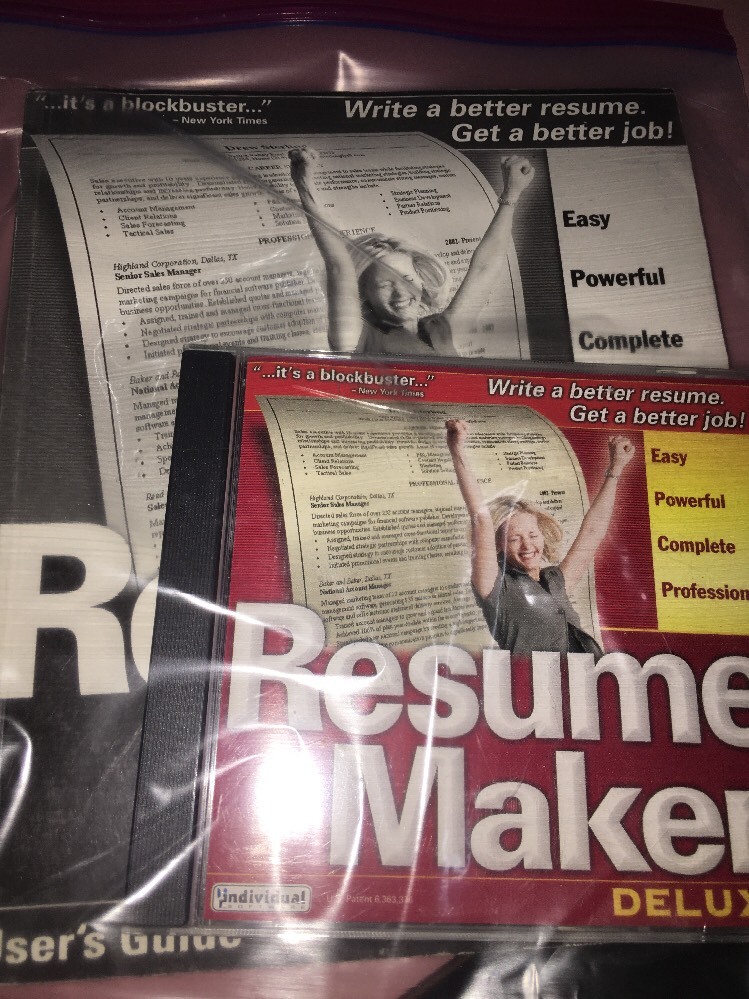 RESUME MAKER PROFESSIONAL VERSION Deluxe