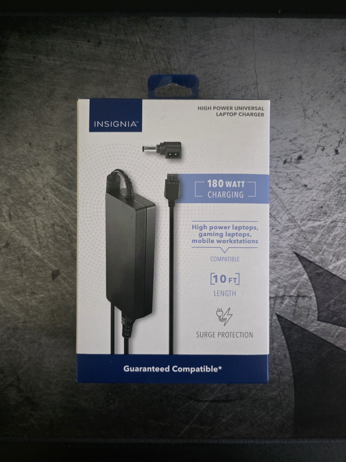 Insignia Universal 180W 19.5V High-Power Laptop Charger