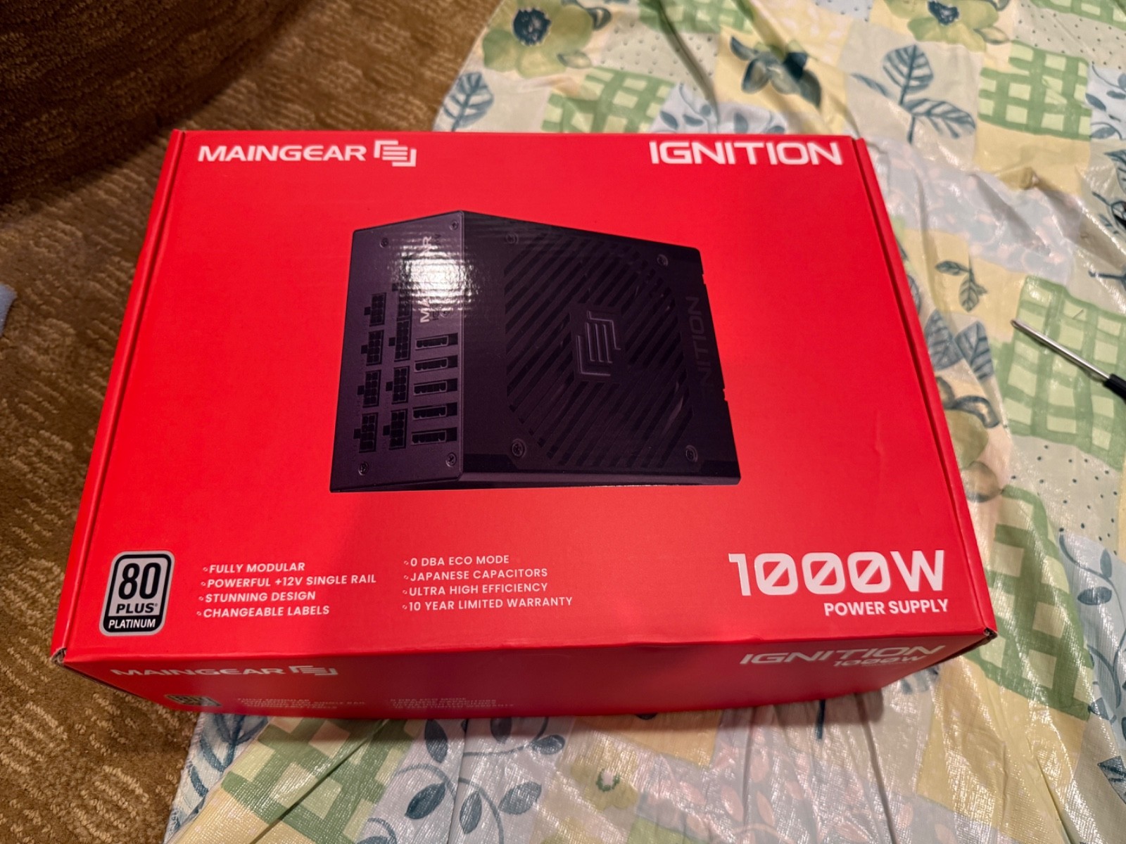 MAINGEAR IGNITION 1000 Watt 80 Plus Platinum | ATX Fully Modular Power Supply