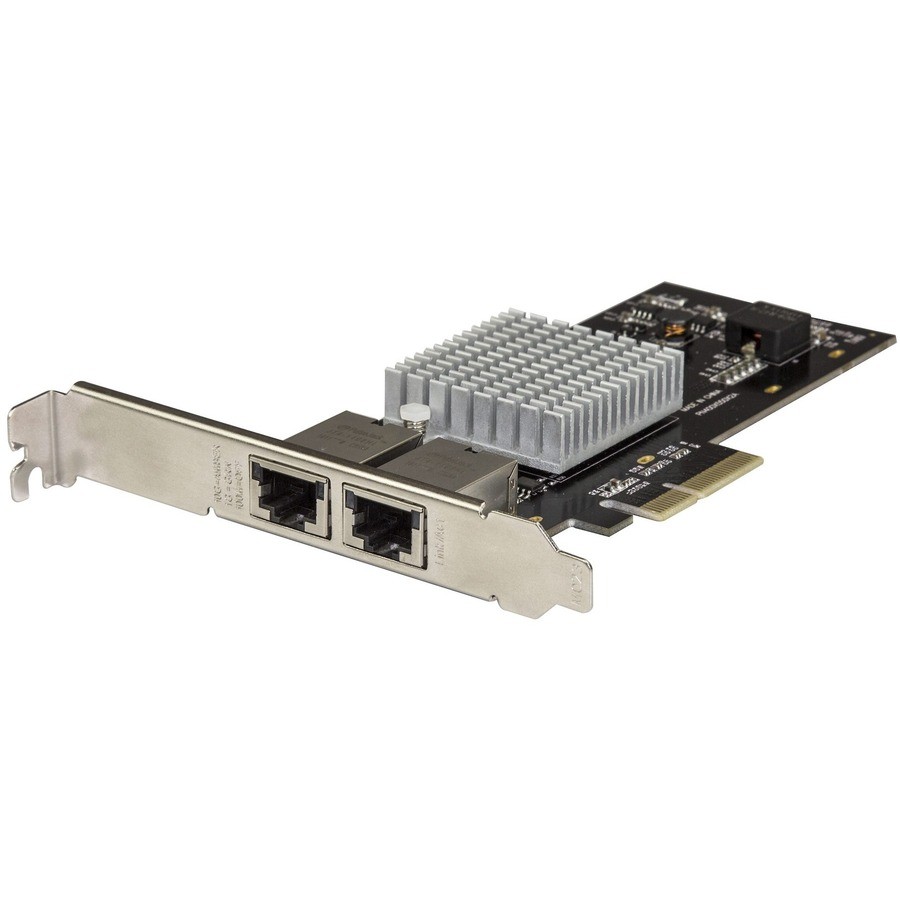 StarTech Dual Port 10G PCIe Network Adapter Card - Intel-X550AT 10GBASE-T PCI