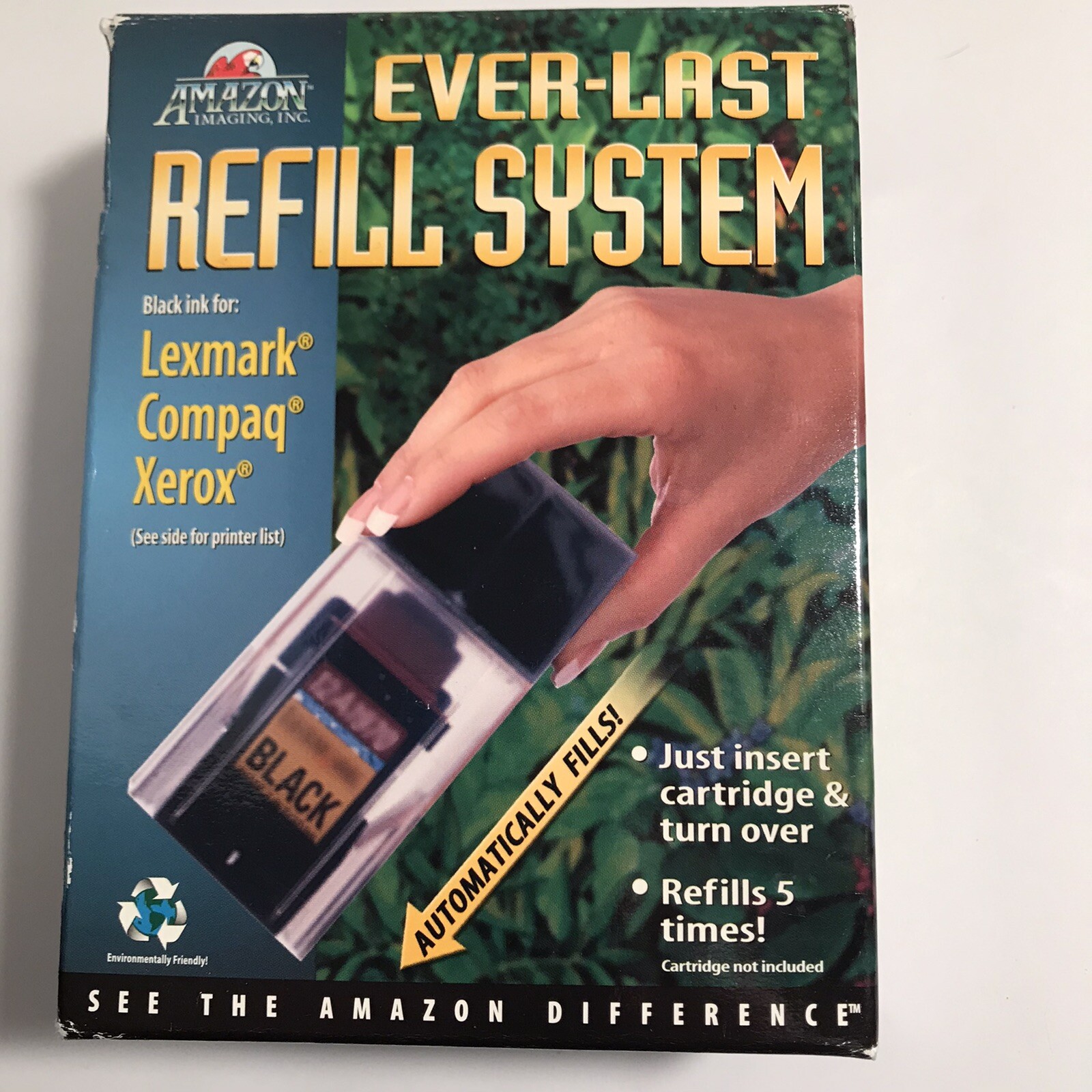 VTG--Ever Last Ink Cartridge Black Refill Kit Lexmark Compaq Xerox ATL-75 NOS 