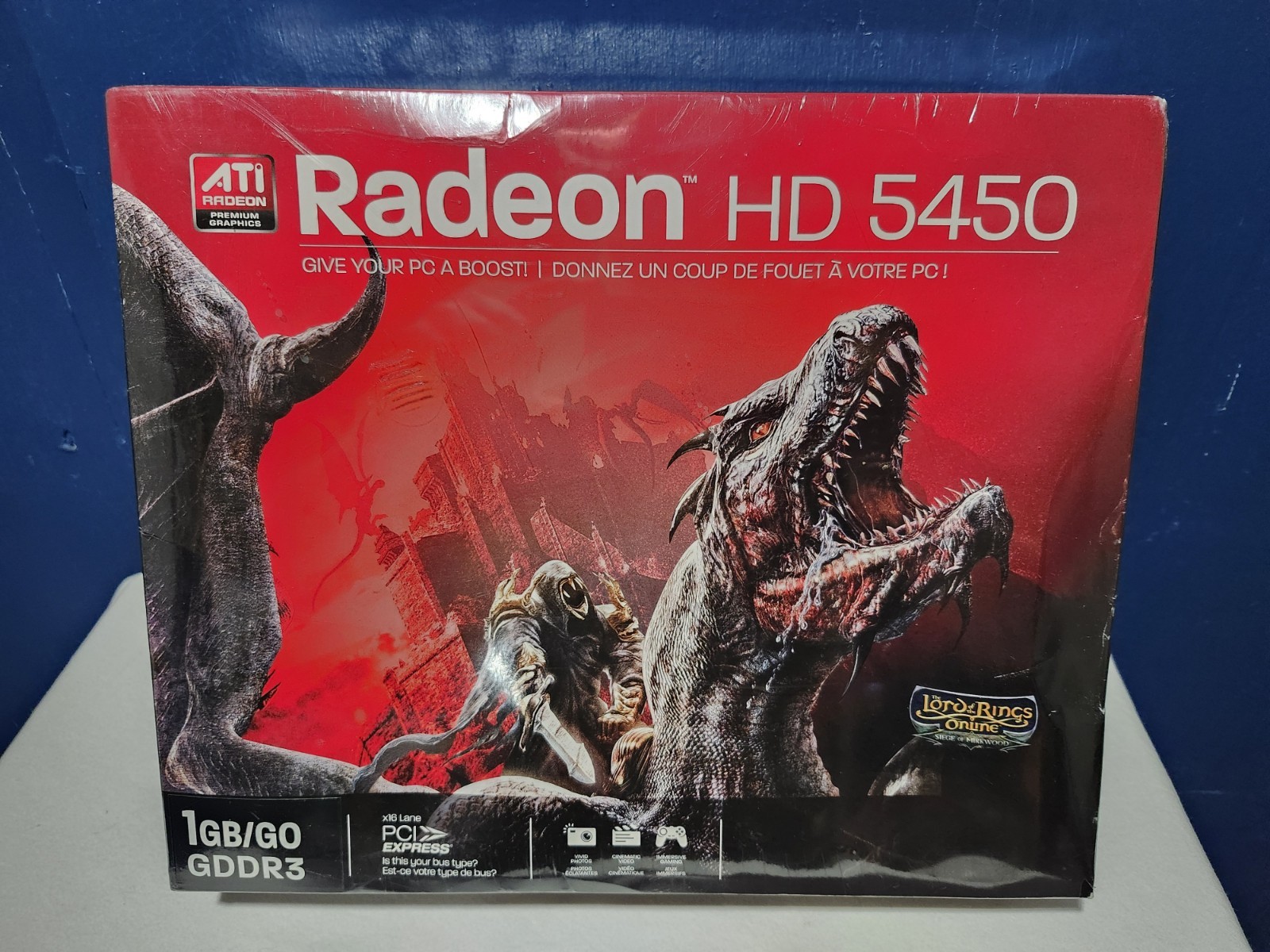 NEW ~ Diamond ATI Radeon HD 5450 1gb GDDR3 PCI Express ~ LotR Online ~ 2010