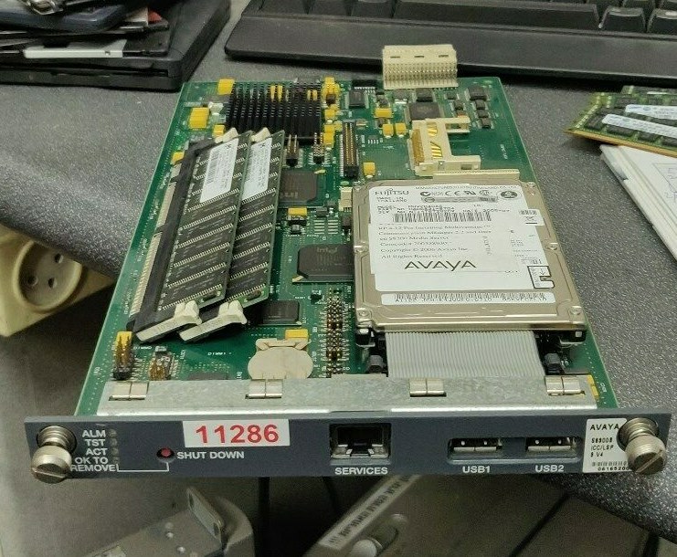Avaya S8300B 700394810 ICC/LSP B V4 Media Server Processor Module w/40GB HD 512M