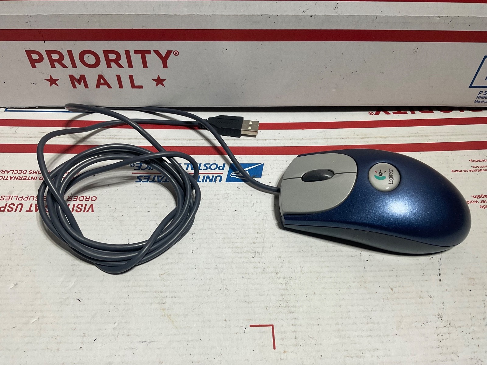 Logitech M-BJ58 USB Optical Scroll/Wheel Mouse