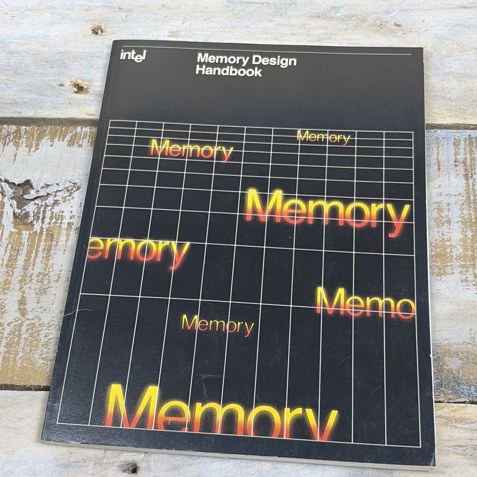 Vintage 1981 Intel Memory Design Handbook Reference Manual Retro Computer Book