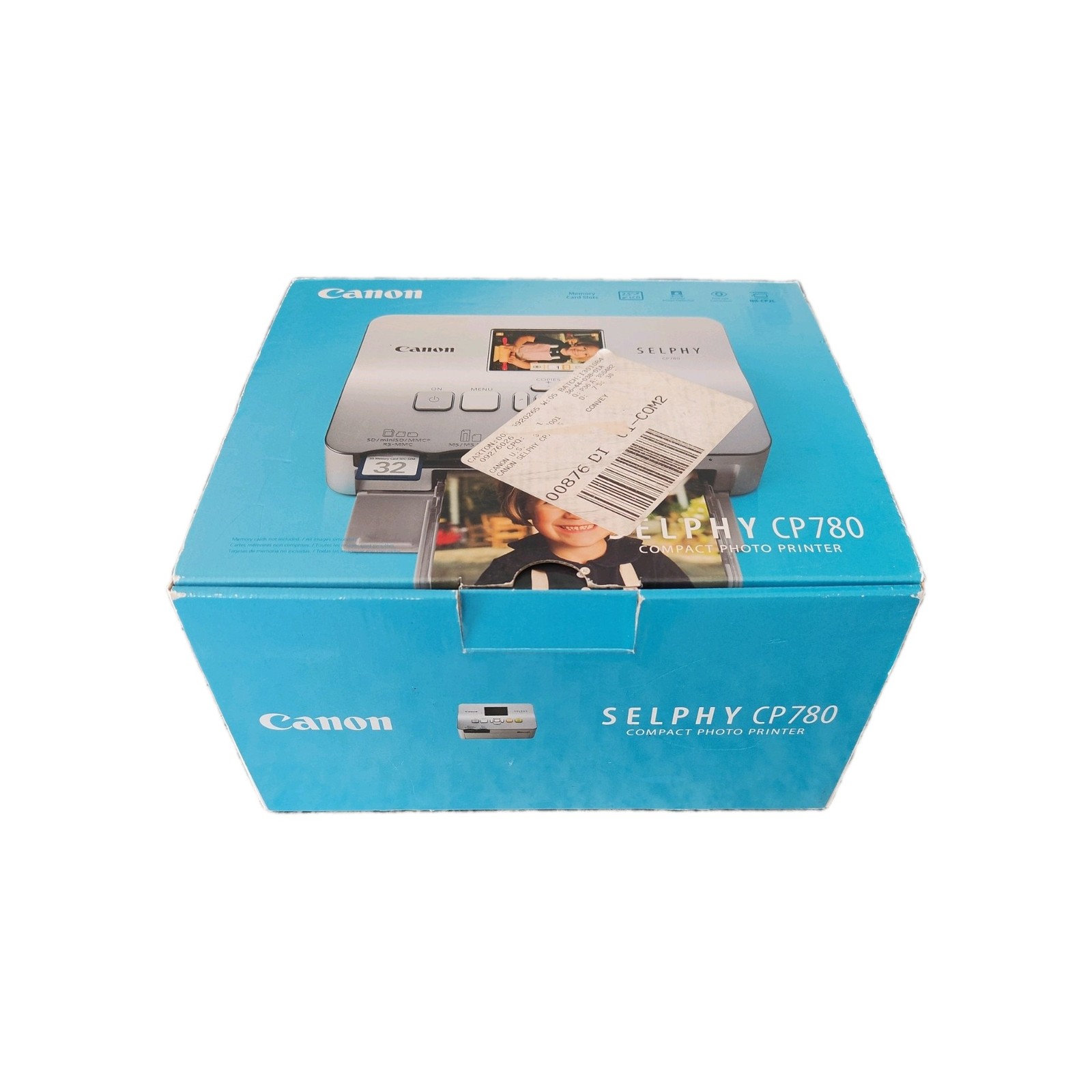 Canon SELPHY CP780 Compact Color Photo Printer 4x6  Sublimation New Open Box