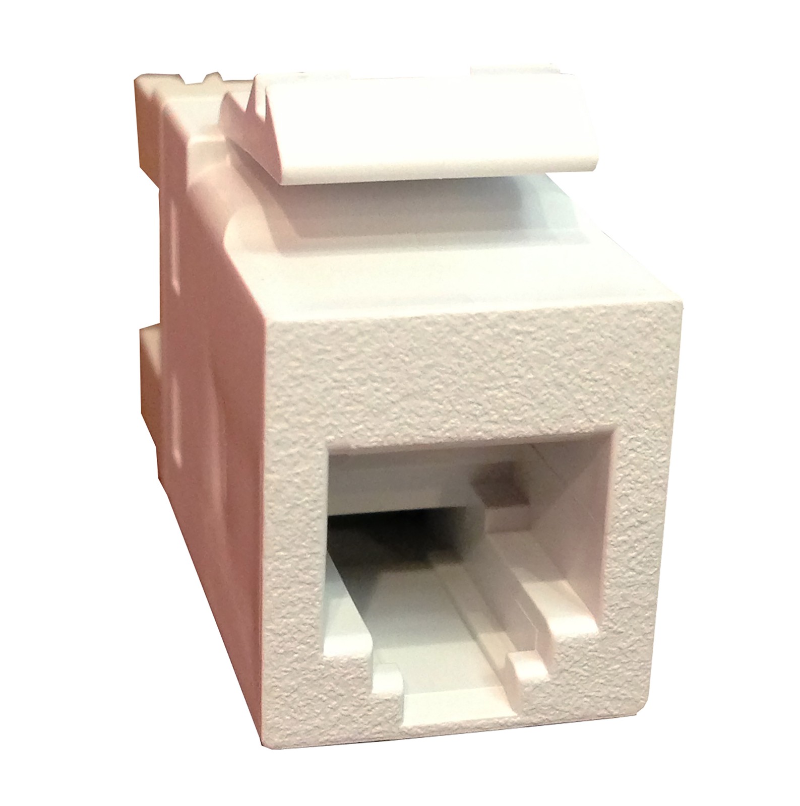 TYCO AMP CABLE MOUNTED CAT3 JACK SL110 CONNECTOR JACK RJ11, WHITE