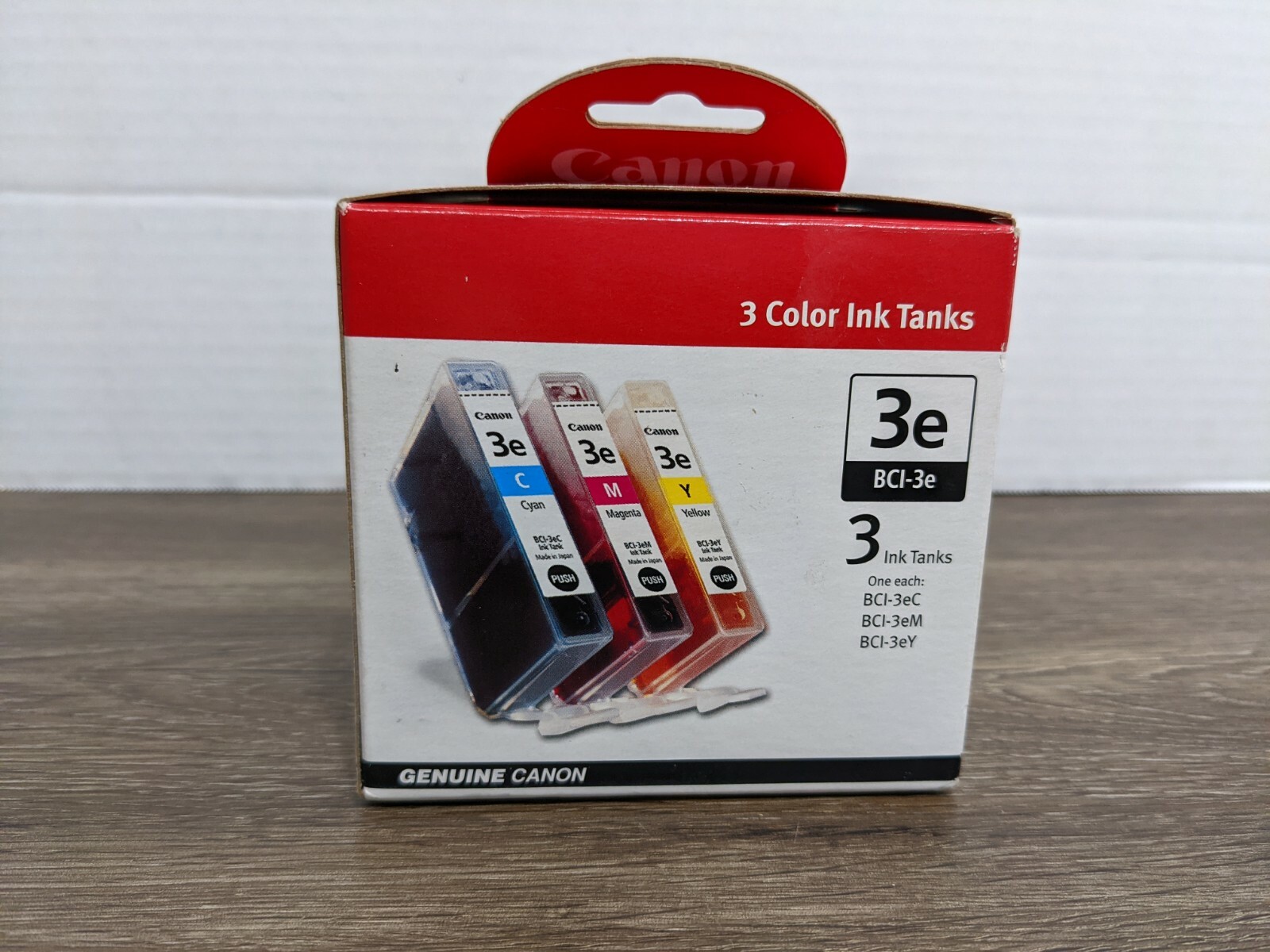 Canon BCI-3e Color Ink Tank for the BC-31e CMY InkJet Cartridge - 3 Pack *NIB 