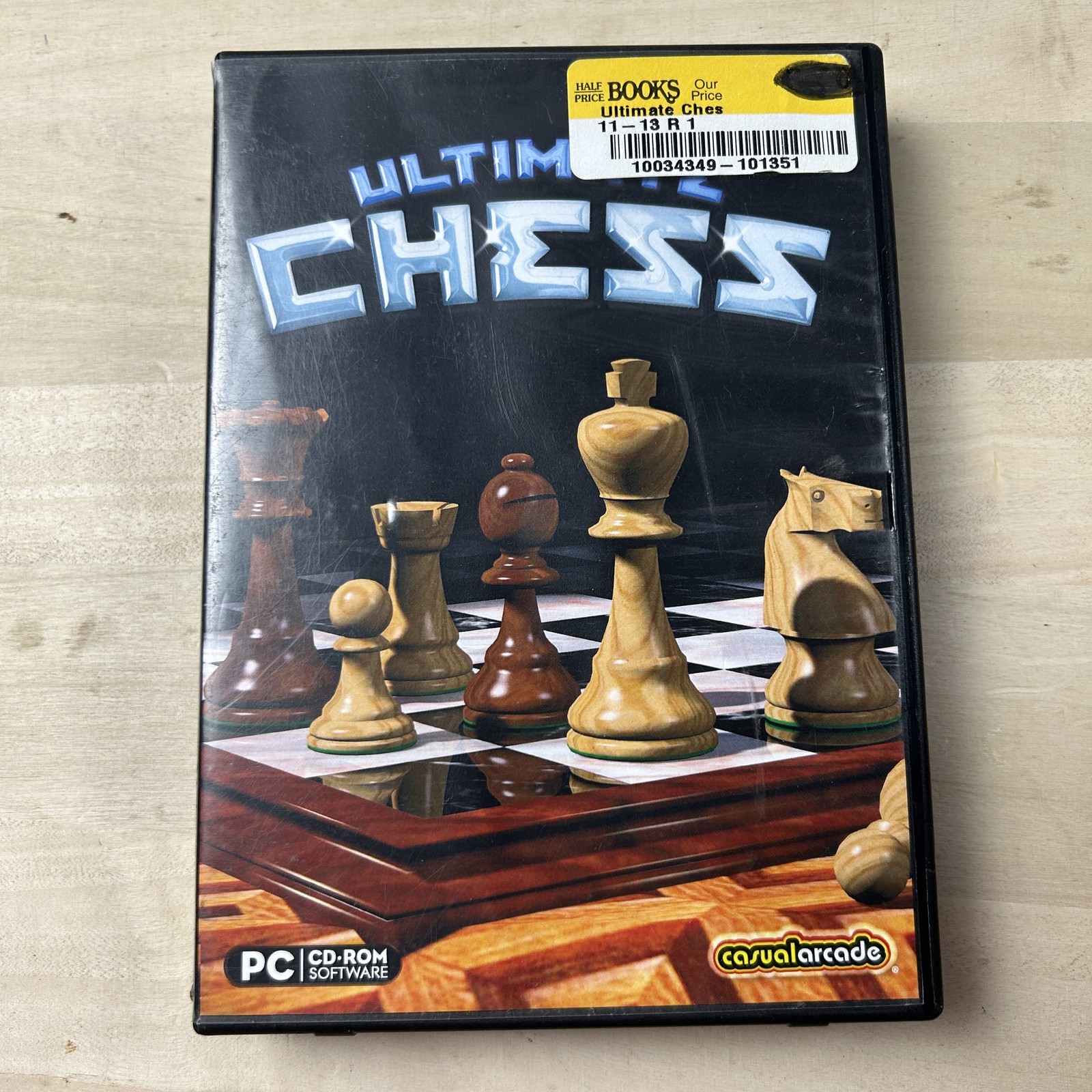 Ultimate Chess PC CD-ROM Software Game Selectsoft Casualarcade Windows 7 Vista