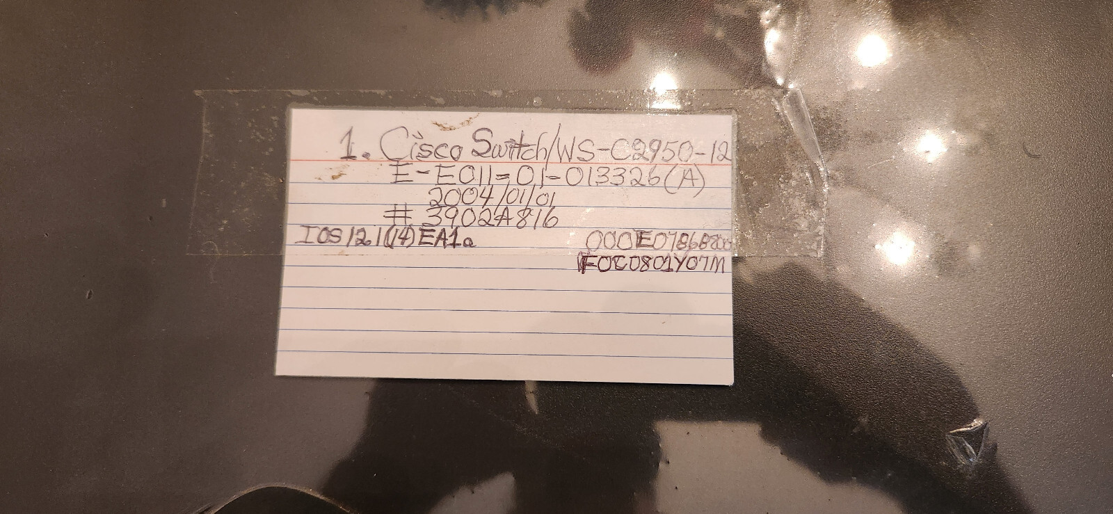 Cisco Switch/ WS-C2950-12