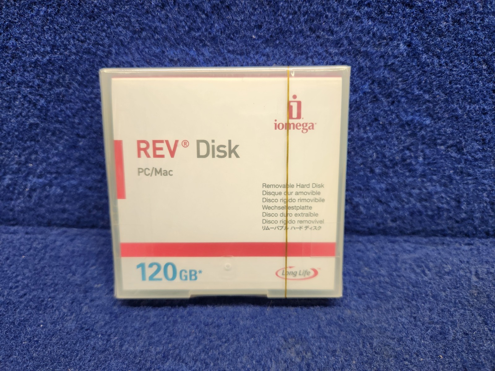 Lot of 10 Iomega REV 120GB Disk PC or Mac single NEW