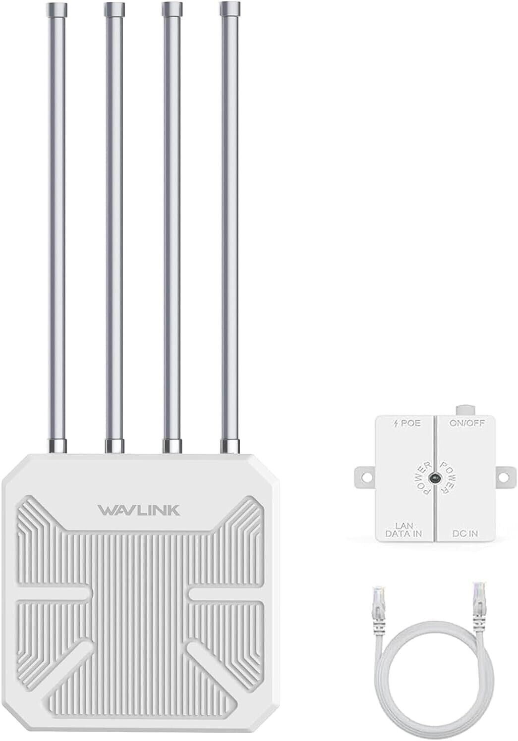 WAVLIN AX3000 Outdoor WiFi 6 Extender Long Range, WiFi 6 Outdoor - New in Box