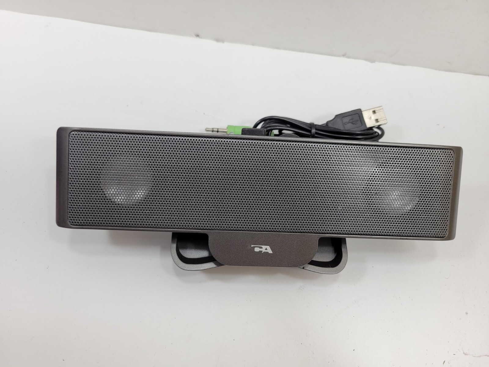 Cyber Acoustics USB Stereo System Soundbar Laptops Computer Portable Speaker