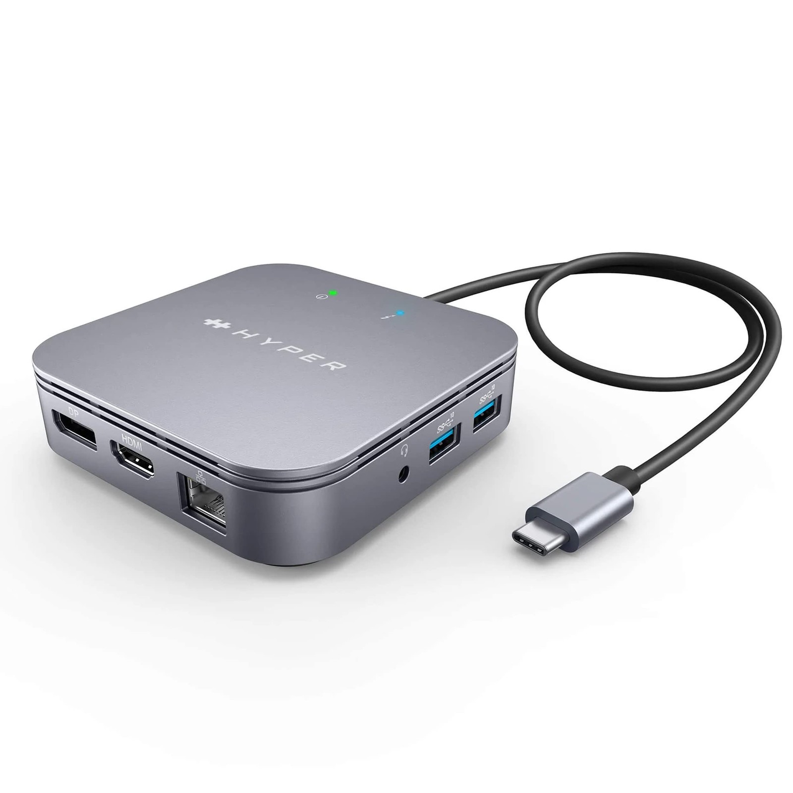 HyperDrive USB-C And Thunderbolt 4 Dual Monitor Dock 4K60Hz HDMI Thunderbolt