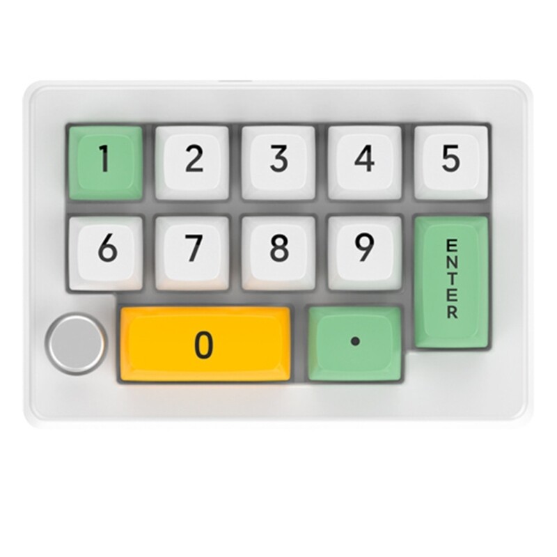 Compact 13Key Programming Mechanical Numeric Keyboard for Gaming/Working